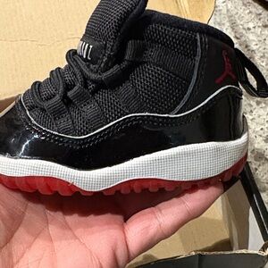 Kids Black and Red Jordan 11 Retro